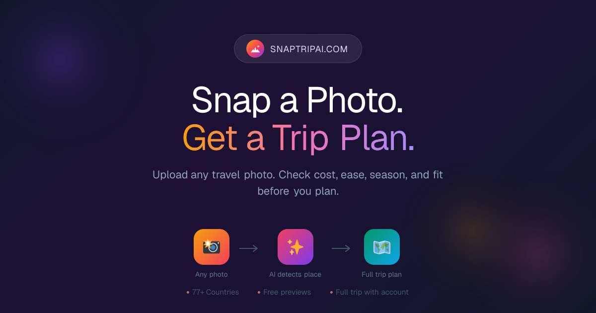 SnapTrip — Travel Decision Hub